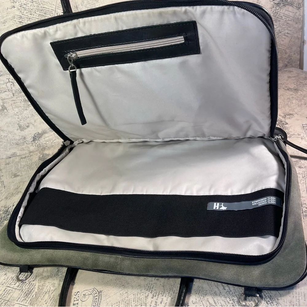 Humawaca Cowhide Briefcase for Laptop/Tablet
